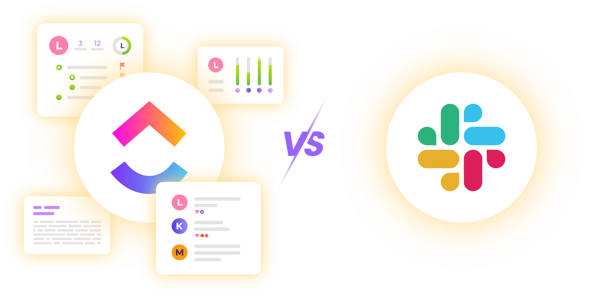 Comparing ClickUp Chat to Slack